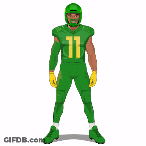 Football Player Number 11 GIF