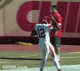 Football Player Number 12 GIF