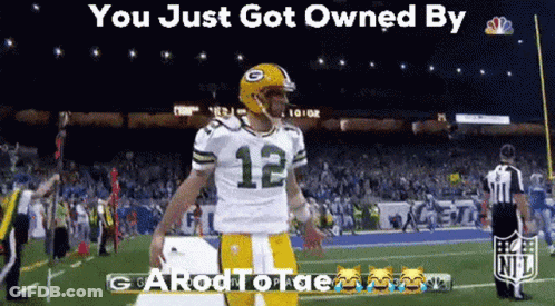 Football Player Number 12 GIF