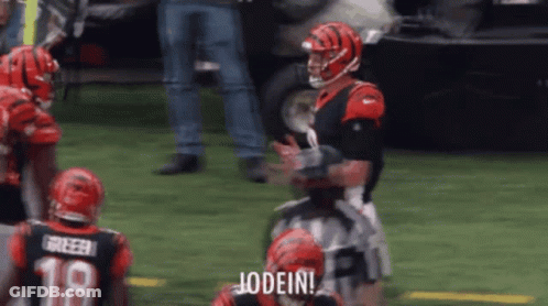 Football Player Number 12 Celebrating GIF