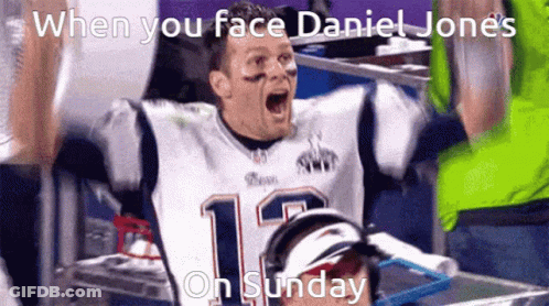 Football Player Number 12 Celebrating GIF