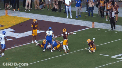 Football Player Number 12 GIF