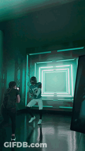 Football Player Number 12 GIF