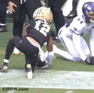 Football Player Number 12 GIF