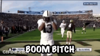 Football Player Number 13 GIF
