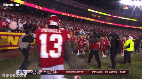 Football Player Number 13 GIF