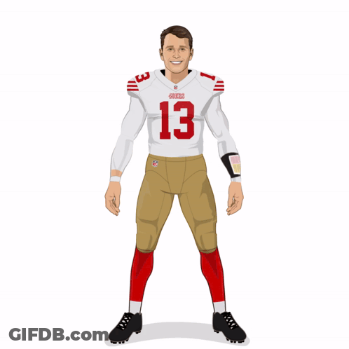 Football Player Number 13 GIF