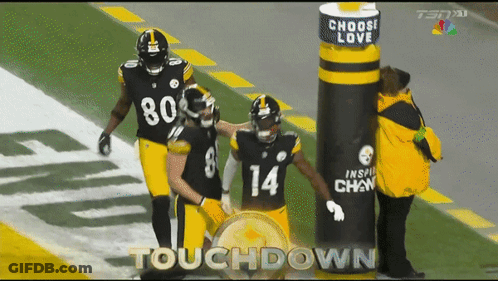 Football Player Number 14 GIF
