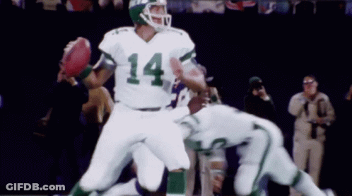Football Player Number 14 GIF
