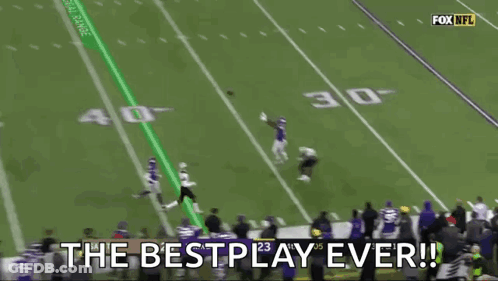 Football Player Number 14 Jersey GIF