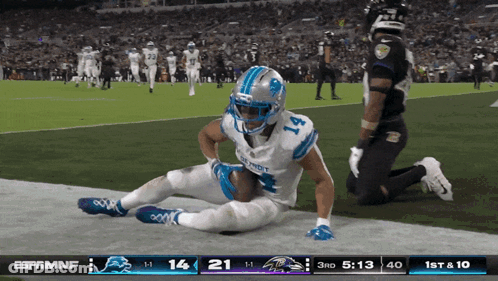 Football Player Number 14 GIF