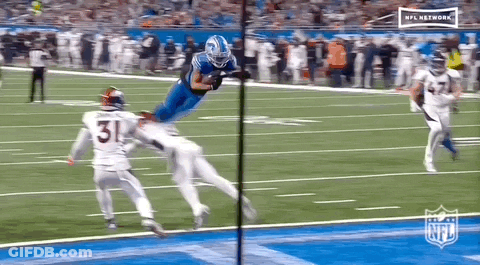 Football Player Number 14 On Field GIF