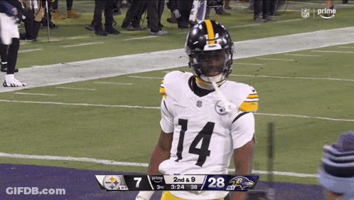 Football Player Number 14 GIF