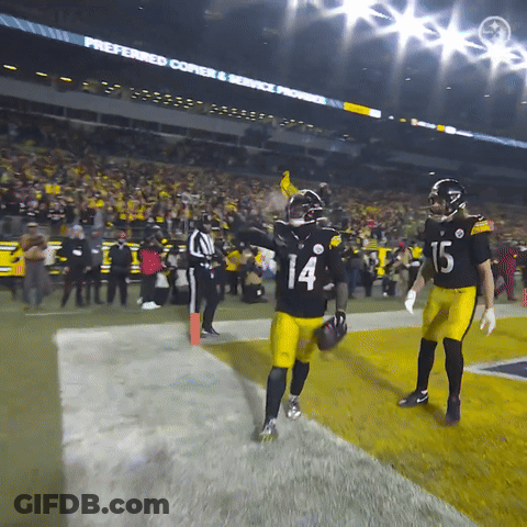 Football Player Number 14 GIF