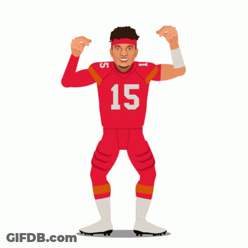 Football Player Number 15 Dancing GIF