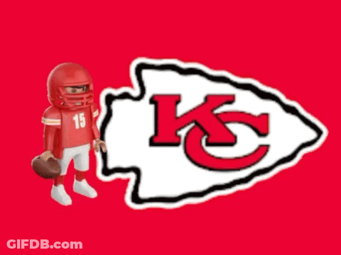 Football Player Number 15 Holding Football GIF