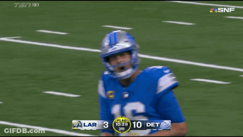 Football Player Number 15 On Field GIF