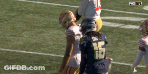Football Player Number 15 On Field GIF