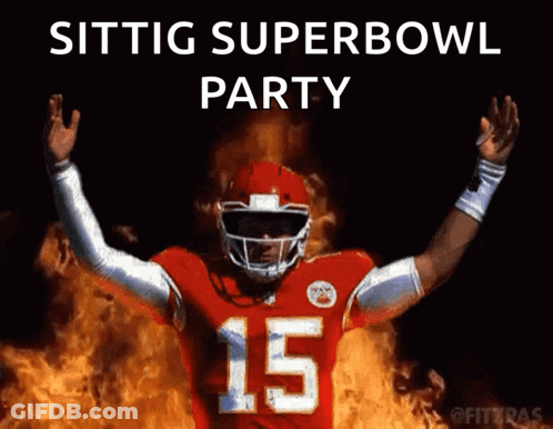 Football Player Number 15 On Fire GIF