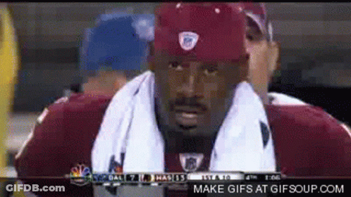 Football Player Number 15 Running On Field GIF