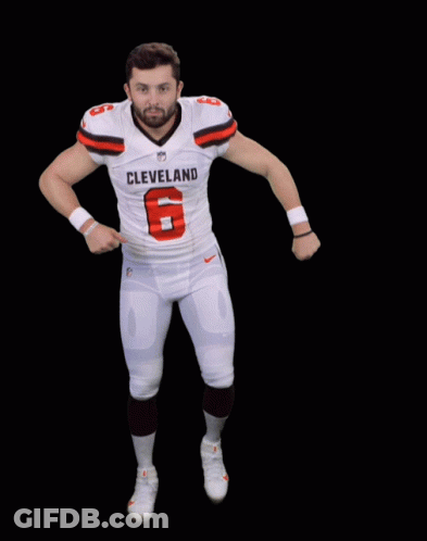 Football Player Number 15 Saluting GIF