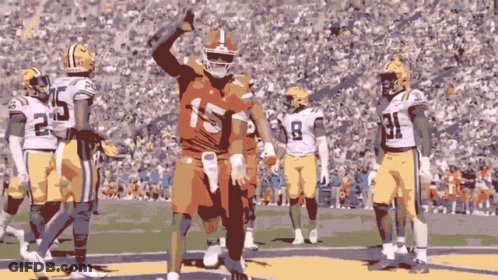 Football Player Number 15 GIF
