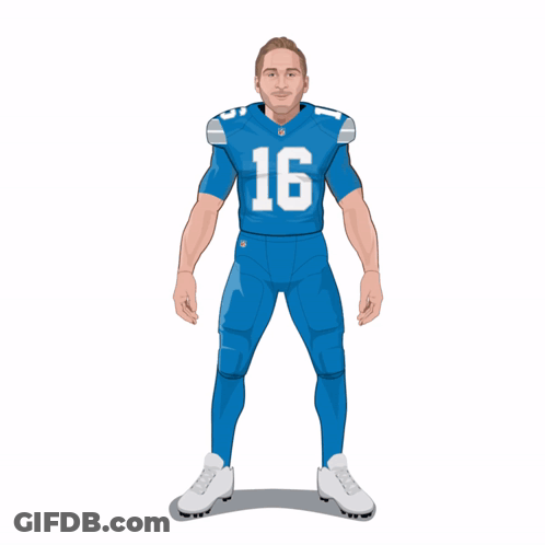 Football Player Number 16 GIF