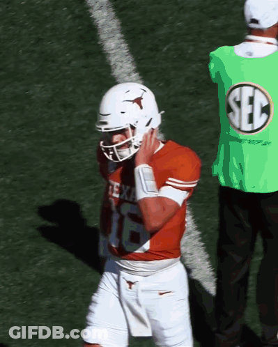 Football Player Number 16 GIF