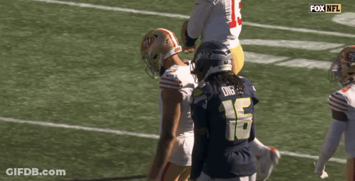 Football Player Number 16 GIF