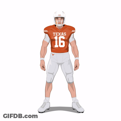 Football Player Number 16 GIF