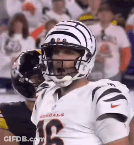 Football Player Number 16 On Field GIF
