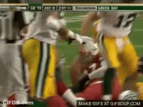 Football Player Number 17 GIF