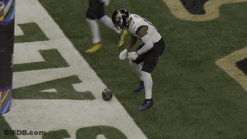 Football Player Number 17 Kicking Ball GIF