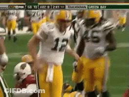 Football Player Number 17 GIF