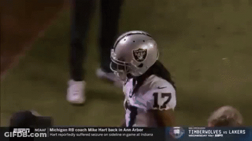 Football Player Number 17 GIF