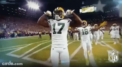 Football Player Number 17 GIF