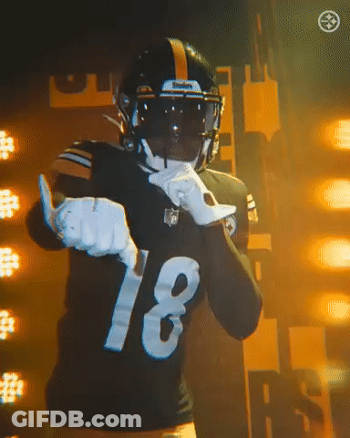 Football Player Number 18 Dancing GIF