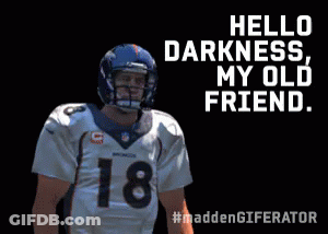 Football Player Number 18 Jersey GIF