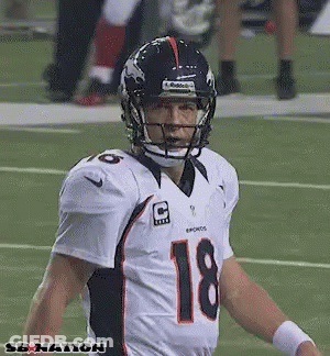 Football Player Number 18 Jersey On Field GIF