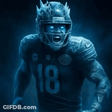 Football Player Number 18 GIF