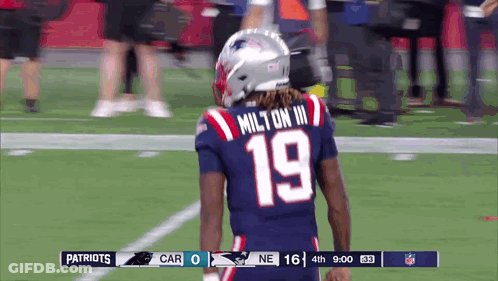 Football Player Number 19 GIF