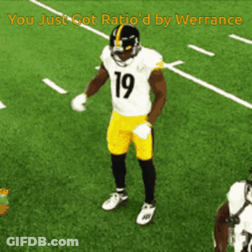 Football Player Number 19 GIF