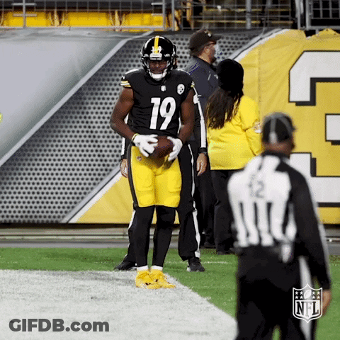 Football Player Number 19 Jersey GIF