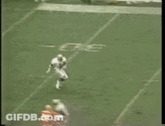 Football Player Number 2 Being Tackled GIF