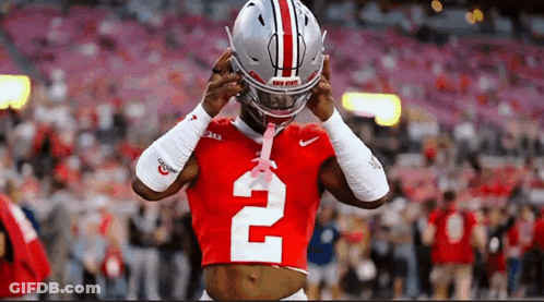 Football Player Number 2 GIF