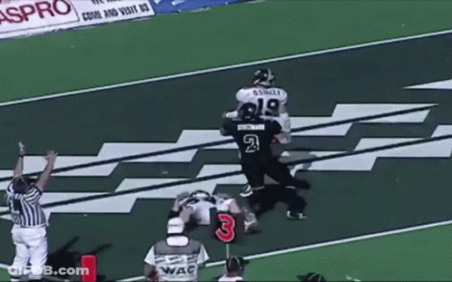 Football Player Number 2 Jersey GIF