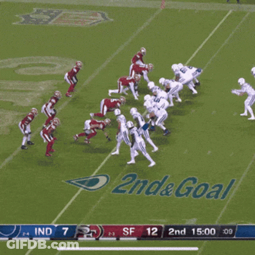 Football Player Number 2 Next To Player Number 54 GIF