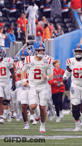Football Player Number 2 GIF
