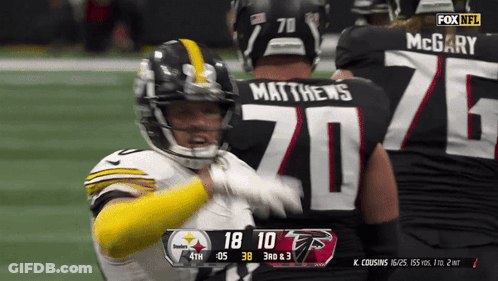 Football Player Number 20 Being Hugged GIF
