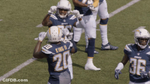 Football Player Number 20 On Field GIF